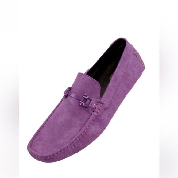 Men's Dysion Purple Slip-on Shoes(Size 8) - Picture 1 of 11